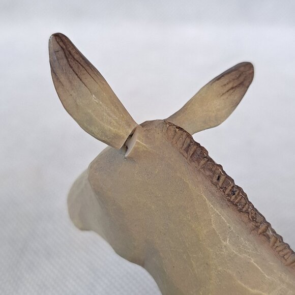 Willow Tree Sheltering Animals for The Holy Family, two sheep one donkey - Picture 12 of 15